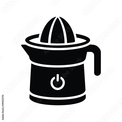 Electric juicer machine icon