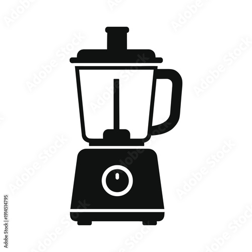 electric blender icon isolated on white background