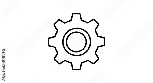 Close-up of Mechanical Gearwheel with Technical Precision and Engineering Design