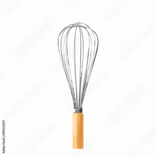 baking with wire whisk