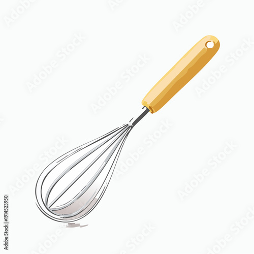baking with wire whisk