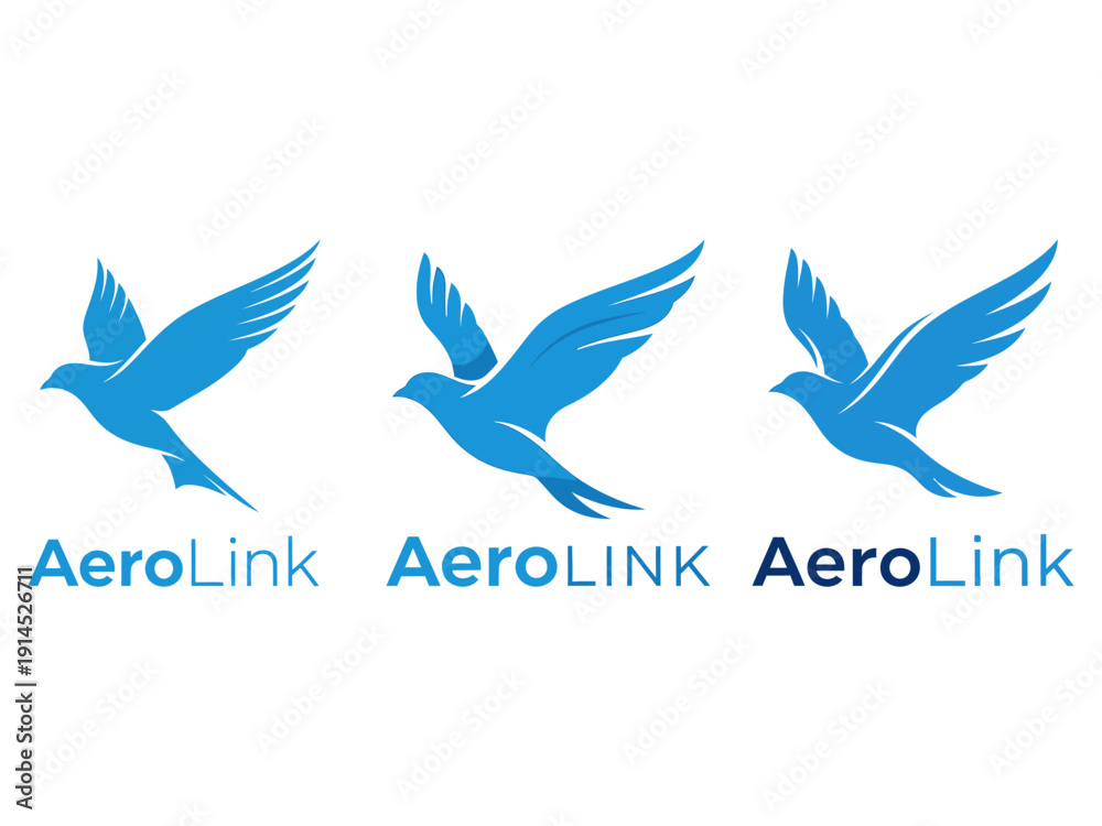 Obraz premium Aerolink company logo vector