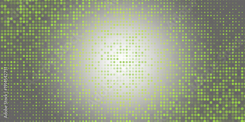 Dots halftone yellow green color pattern gradient texture background.