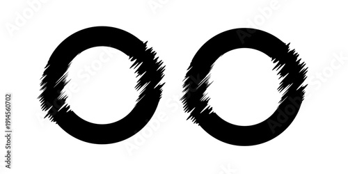 black circle halftone design element. modern vector eps10