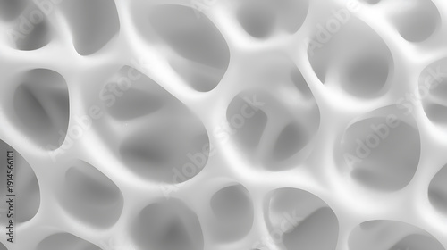 Abstract macro photograph of porous bone structure