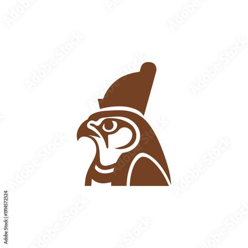 Horus Egypt God Logo