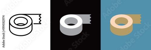 ガムテープのアイコン