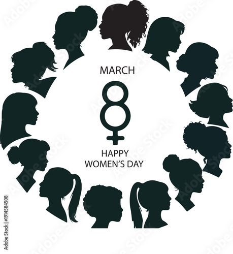 International Women's Day Graphic Vector