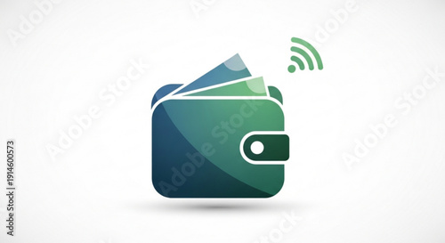 Digital wallet with wireless payment and secure online transaction