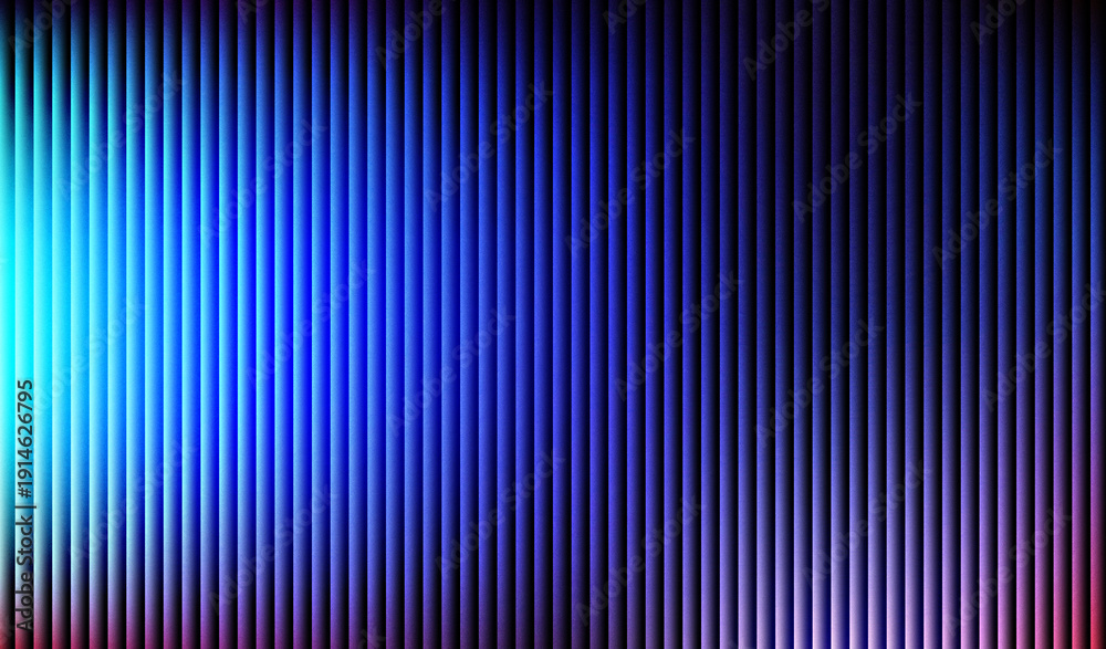 Fototapeta premium Vibrant blue gradient background with dynamic vertical lines