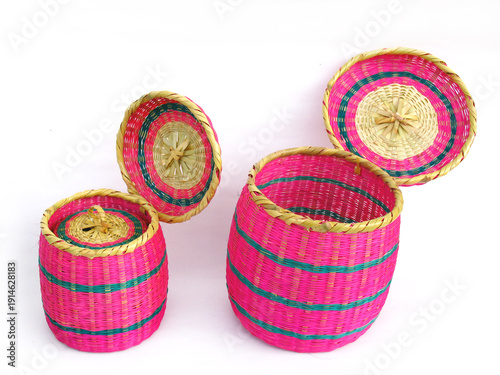 Artesanias coloridas del centro de Colombia, artesanias boyacenses