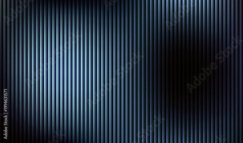 Dark blue corrugated metal background texture