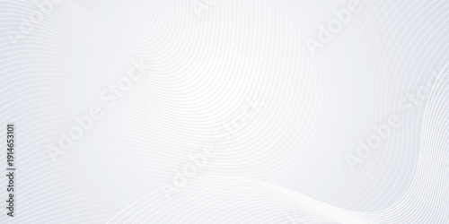 Desain latar belakang premium dengan tekstur pola garis putih dalam warna-warna pastel mewah. Templat vektor horizontal abstrak.