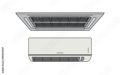 Tone air conditioning units ceiling mounted wall mounted conditioner cooling