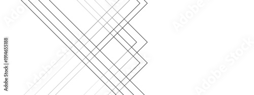 Vector Geometric abstract of interconnected lines, graphic design element against blank space. Depicting modern technology, connectivity. Emphasizing digital interaction, innovation, network.