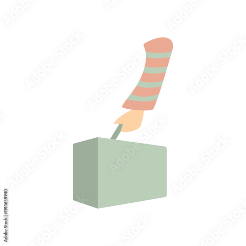 Hand donation money into a Box. Giving Money Donation. Hand Donating Cash to Charity Box. Charity Donation Concept