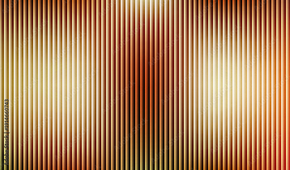 Fototapeta premium Vibrant gradient stripes in warm orange hues