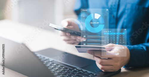 Canvastavla Personal expense tracker and budget dashboard showing spending analytics, payment overview, savings planning, and financial management on digital devices for smart money control and budgeting