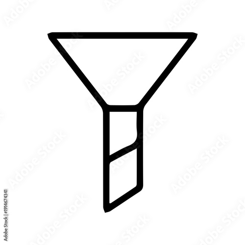 Funnel icon for filtering