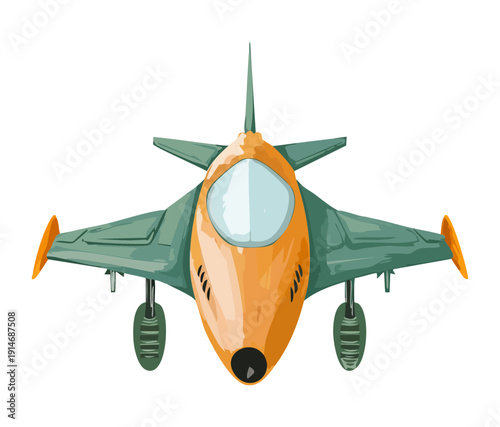 Stealth fighter aircraft soaring through the sky for rapid response and national defense in the modern air transportation sector