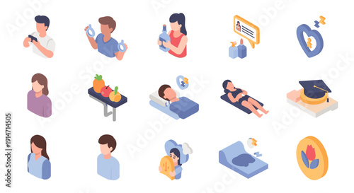 A minimalist illustration evokes communication and thought, ideal for websites or presentations.