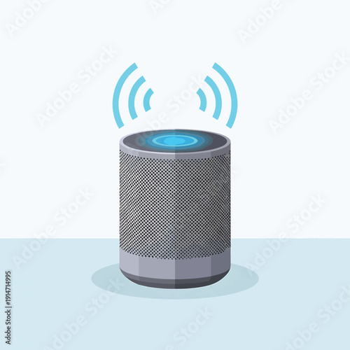 Smart Speaker with Sound Waves