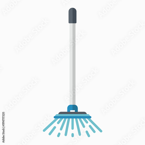 Broom and Water Splash