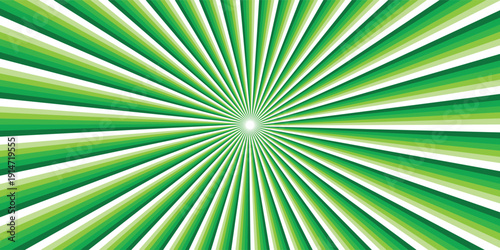 Brightly coloured green perspective St. Patrick’s Day background.