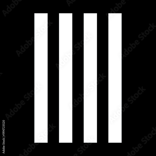 Abstract gobo light projection creating 3D window and blind shadows on a black background. Dramatic, high-contrast cinematic lighting effect for modern creative designs and overlays.