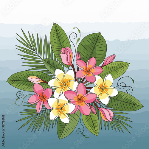 Tropical Floral Arrangement
