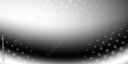 Line silver foil background with metal mirror texture. Chrome gradient wave dot art illustrations vector light