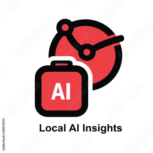 Visual representation of artificial intelligence processing data for generating timely insights and analytical reports, showcasing efficient AI analytics