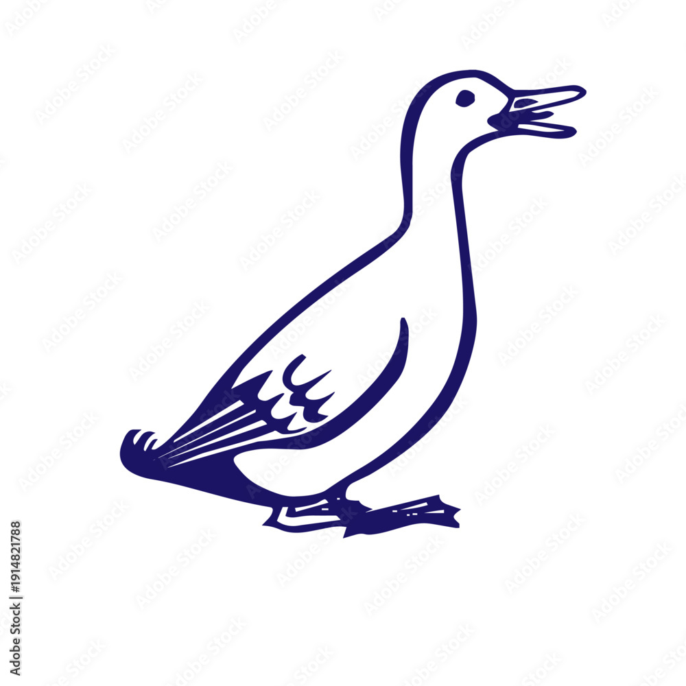 Fototapeta premium Duck Icon