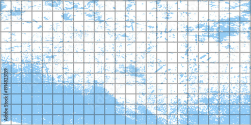 Background texture of modern business skyscraper building glass windows pattern reflecting blue sky, low angle view