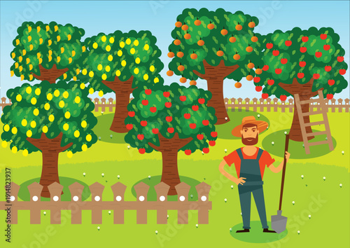 Butterscotch Ice Cream Vector  
