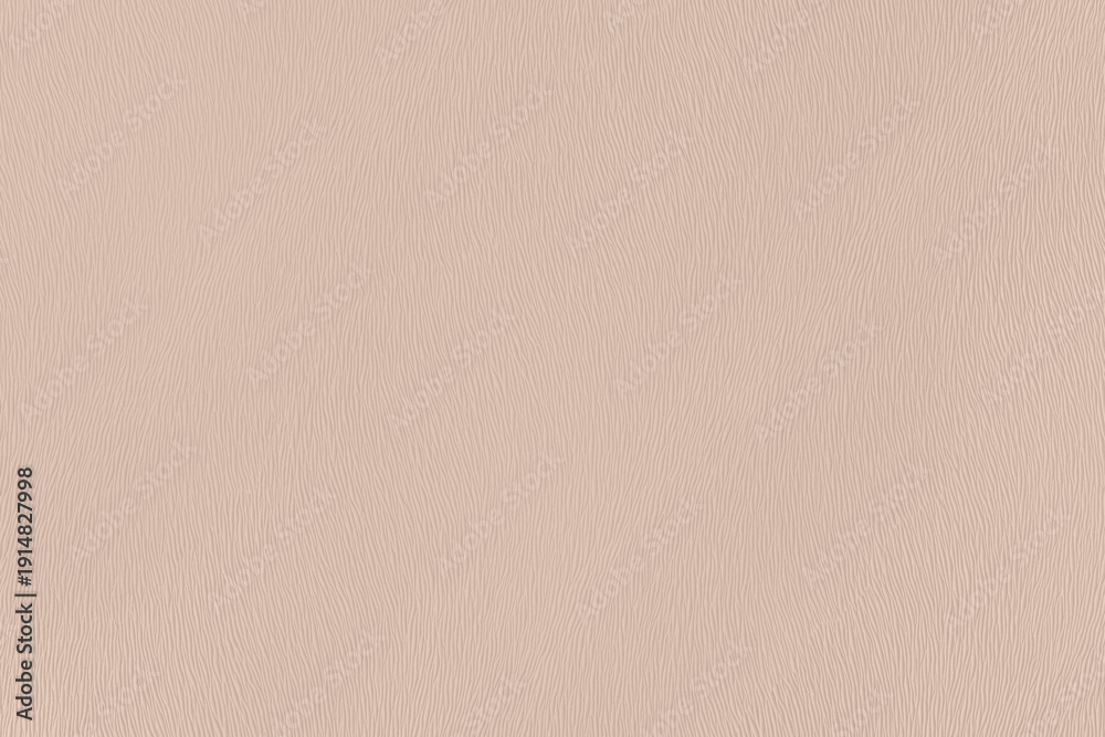 Fototapeta premium abstract embossed wavy plastic or paper soft clay terracotta pastel uniform background