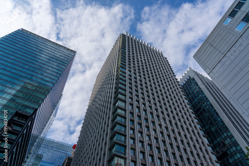 Wallpaper Mural Office buildings at Otemachi near Tokyo Station. Torontodigital.ca
