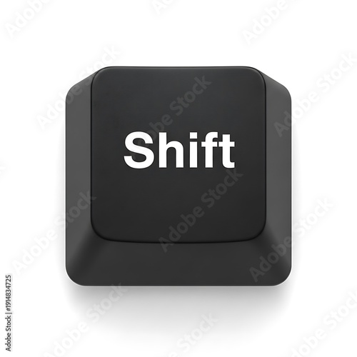 Black shift key on keyboard, shift key icon, keyboard key shift, shift key