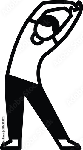 yoga stretching exercise