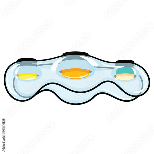 Sleep Mask with Eye Pads Inside.