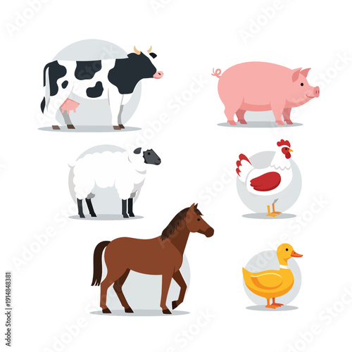 Farm Animals Set