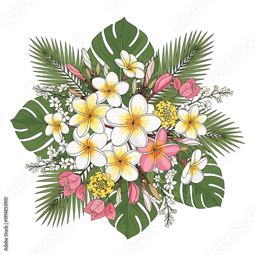 Tropical Floral Arrangement