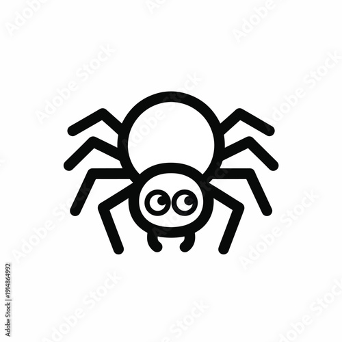 Simple Spider Icon