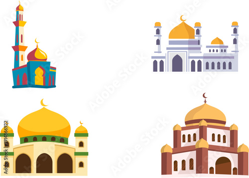 Illustrator of a mosque