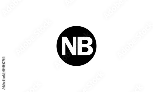 Free Download NB initial letter logo or NB monogram - GFXLoad