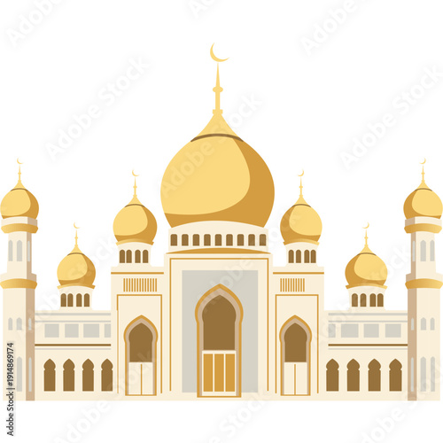 Illustrator of a mosque