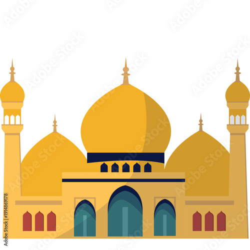 Illustrator of a mosque