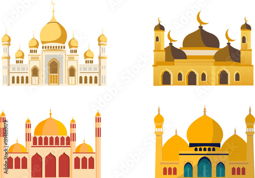 Illustrator of a mosque