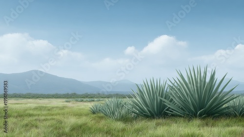 background agave tequila drink field