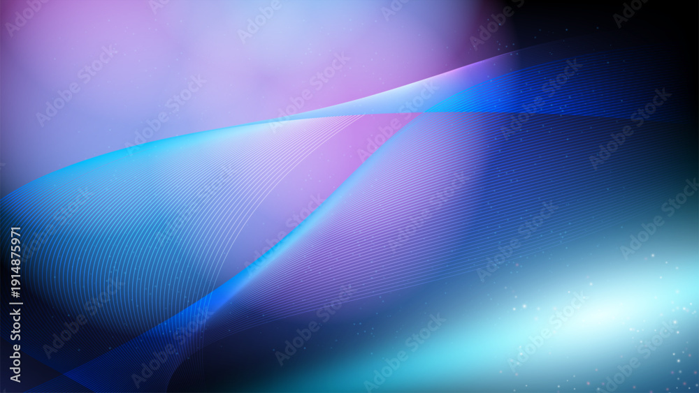 Fototapeta premium abstract blue background with lines